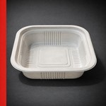 محصول یکبار مصرف یا پلاستیکی ظرف سیبزمینی گیاهی