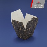  ظرف یکبار مصرف و پلاستیکی جعبه سیب زمینی مخروطی کرافت