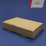 محصول یکبار مصرف یا پلاستیکی جعبه غذا مقوایی دو پرسی