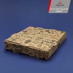  ظرف یکبار مصرف و پلاستیکی جعبه پیتزا 28 طرح دار ایفولوت