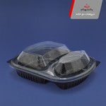  ظرف یکبار مصرف و پلاستیکی دیپلمات دو خانه پریما