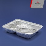  ظرف یکبار مصرف و پلاستیکی ظرف آلومینیومی سه خانه