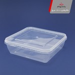 محصول یکبار مصرف یا پلاستیکی ظرف ماکروفری شفاف 1600 دی پک