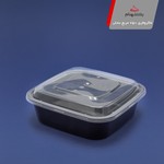محصول یکبار مصرف یا پلاستیکی ظرف ماکروفری مشکی 750 اچ پی