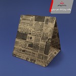 محصول یکبار مصرف یا پلاستیکی پاکت پیتزا تک نفره چاپی